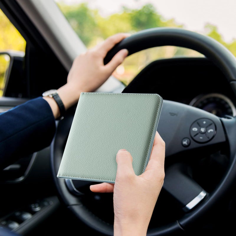كوباك حامل تسجيل وتأمين السيارة من CoBak - صندوق قفازات السيارة منظم السيارة وملحقات مقارنة الشاحنات التلقائية لبطاقات رخصة القيادة الأساسية - Image 5